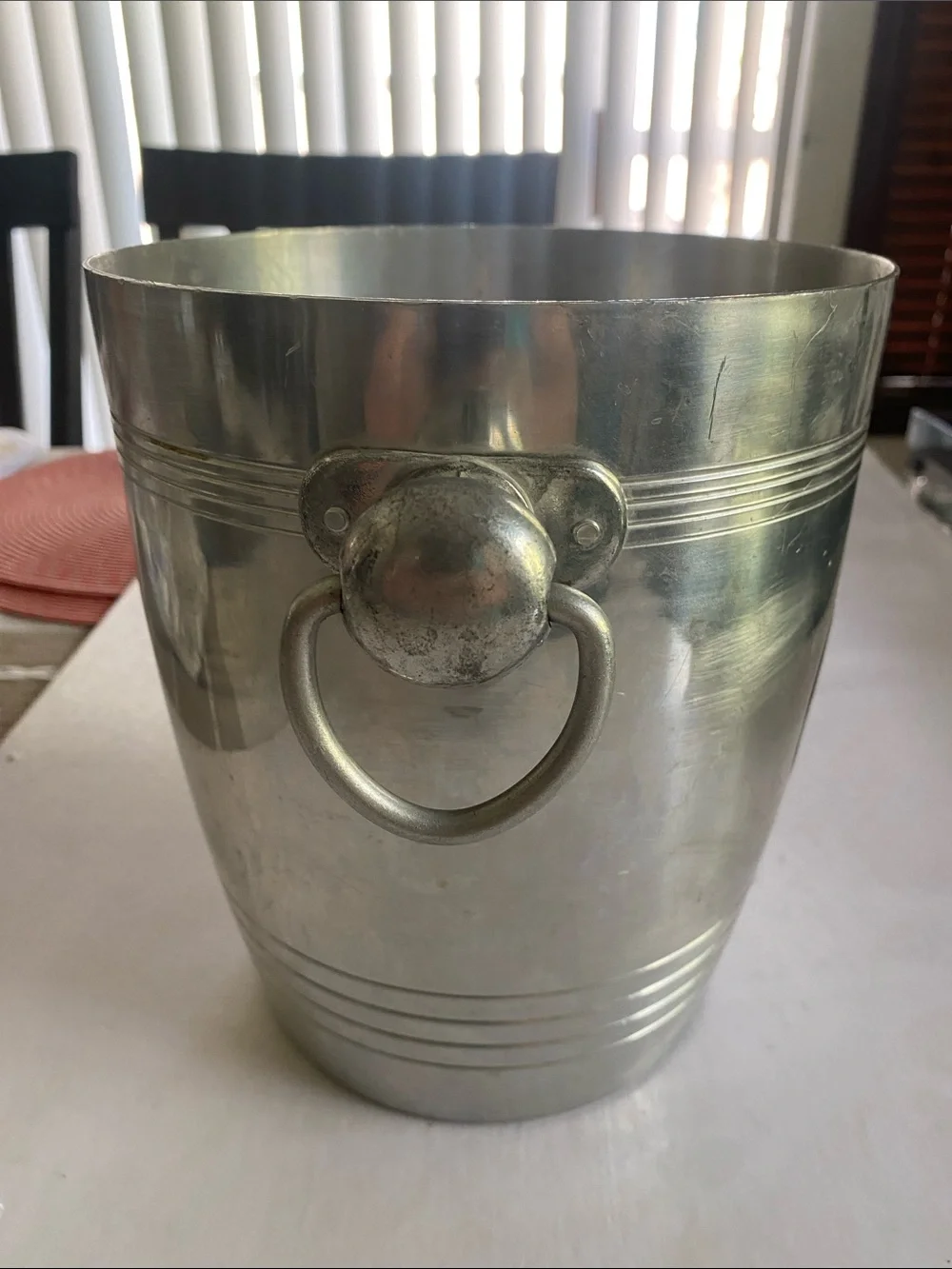 Vintage Domaine Chandon ARGIT France Aluminum Champagne Ice Bucket Wine Cooler
